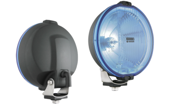 Phare halogène de route - bleu