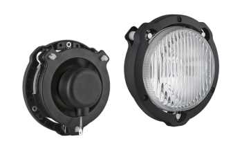 Phares d'antibrouillard de rallye Ø122 avec cadre