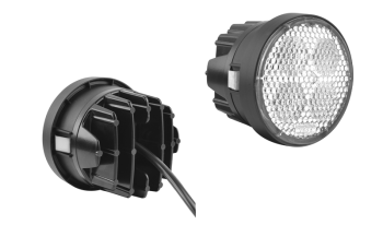 Phare de travail avec LEDs et câble (fixation - 2 loquets)