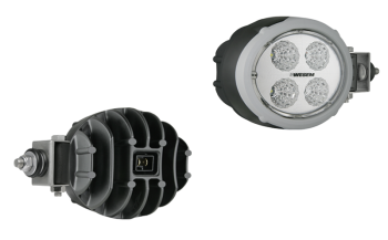 Phare de travail avec LEDs et connecteur AMP Faston intégré