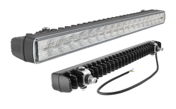 Phare de travail avec LEDs, feu de position et support arrière