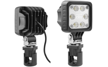 Phare de travail avec LEDs, support CAR2 et câble