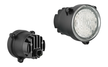 Phare de travail avec LEDs et connecteur Deutsch DT04-2P intégré (fixation pour 3 vis)