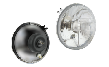 Insert de phare pour Fiat 600, type R2 (feux: de croisement, de route, de position)