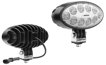 Phare de travail avec LEDs, câble et connecteur H9-H11