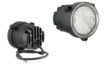 Phare de travail avec LEDs et câble (fixation pour 3 vis)