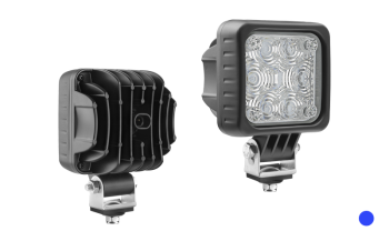 Phare spéciale avec LEDs et connecteur AMP SuperSeal intégré - bleue