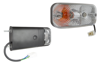 Feu avant avec fixation latérale - droit (feux: de position, clignotant avant et latéral)