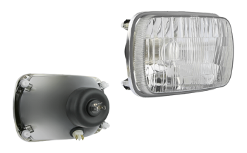 Insert de phare type R2 (feux: de croisement, de route, de position)