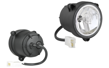 Lampe de travail halogène (fixation pour 3 vis) avec câble et connecteur AMP Faston