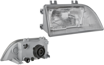 Phare avant pour FSO Polonez Caro, type H4 - droit, sous hydro-correcteur