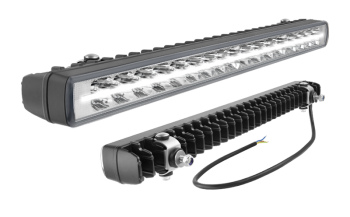 Phare de travail avec LEDs, feu de position et support arrière