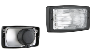 Phare de travail halogène avec cadre