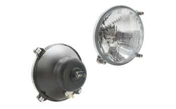 Insert de phare Ø138, type H4, espacement des trous 106x106 (feux: de croisement, de route, de position)