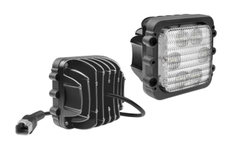 angle de faisceau 66° x 22°, 3000lm - module LED 12V-24V, câble 0,35 m, cadre AR.54306