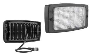 Phare de travail avec LEDs, câble, cadre et connecteur Deutsch DT04-2P