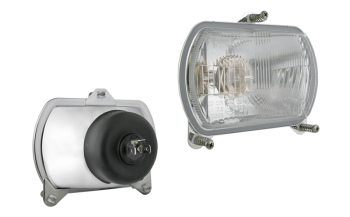Insert de phare type R2 (feux: de croisement, de route)