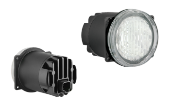 Phare de travail avec LEDs et connecteur Deutsch DT04-2P intégré (fixation pour 4 vis