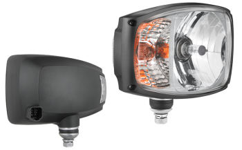 Phare avant type H4 avec connecteur DT04-6P - droit