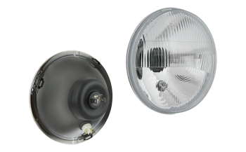 Insert de phare type R2 (feux: de croisement, de route, de position)