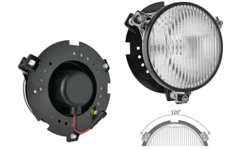 Phares d'antibrouillard de rallye Ø150 - type 120°