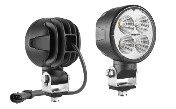 Phare de travail avec LEDs, câble, connecteur H9-H11 et support pivotant