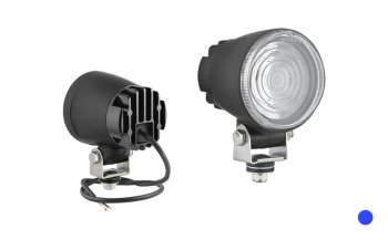 Phare spéciale avec LEDs et câble - bleue