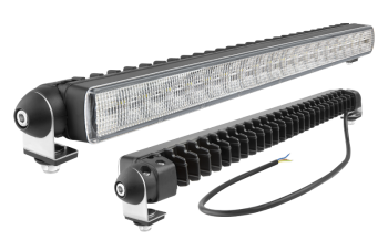 Phare de travail avec LEDs, feu de position et support latérale