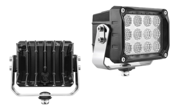 Phare de travail avec LEDs, support inférieur et connecteur Deutsch DT04-2P intégré