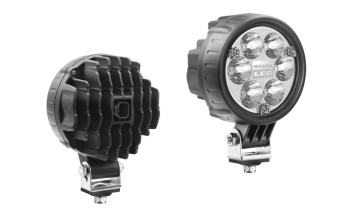 Phare de travail avec LEDs et connecteur Deutsch DT04-2P intégré - bleue