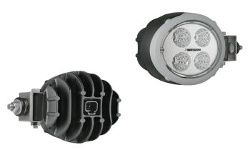 Phare de travail avec LEDs et connecteur Deutsch DT04-2P intégré