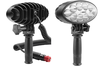 5500 lm - module LED 12V-24V, câble en spirale 8 m, fiche allume-cigare