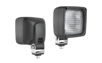 Phare de travail halogène avec connecteur AMP Faston AMP intégré