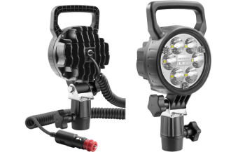 2500lm - module LED 12V-24V, câble en spirale 4 m, fiche allume-cigare, poignée
