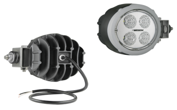 Phare de travail avec LEDs, câble et interrupteur