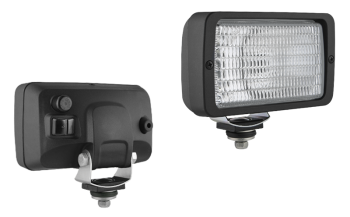 Phare de travail halogène avec interrupteur