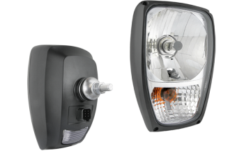 Phare avant type H4 avec connecteur DT04-6P - droit / gauche