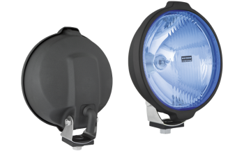 Phare halogène de route avec feu de position - bleu