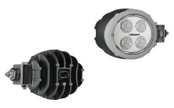 Phare de travail avec LEDs et connecteur AMP SuperSeal intégré