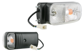 ampoule PY21W 12V, ampoule R5W 12V, câble 0,15 m, connecteur AMP Faston