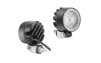 Phare de travail avec LEDs, support arrière et câble