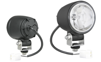 Phare de travail halogène avec câble et connecteur AMP Faston
