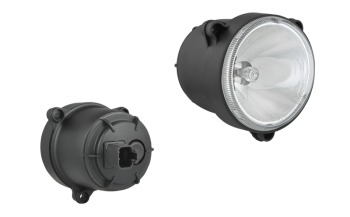 Phare halogène de route (fixation pour 3 vis) avec connecteur Deutsch DT04-2P intégré