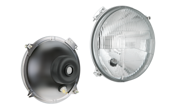 Insert de phare pour Fiat 124, type R2 (feux: de croisement, de route, de position)