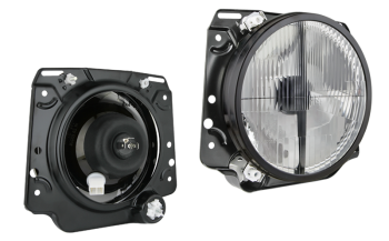 Phare avant pour VW Golf 2, type H4-tuning (feux: de croisement, de route, de position)