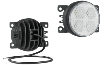 Phare de travail avec LEDs et câble (fixation pour 4 vis)