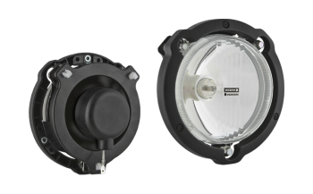 Phare route de rallye Ø122 avec cadre