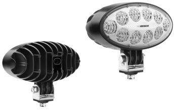 Phare de travail avec LEDs et connecteur AMP SuperSeal intégré