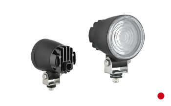 Phare spéciale avec LEDs et connecteur Deutsch DT04-2P intégré - rouge