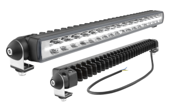 Phare de travail avec LEDs, feu de position et support latérale